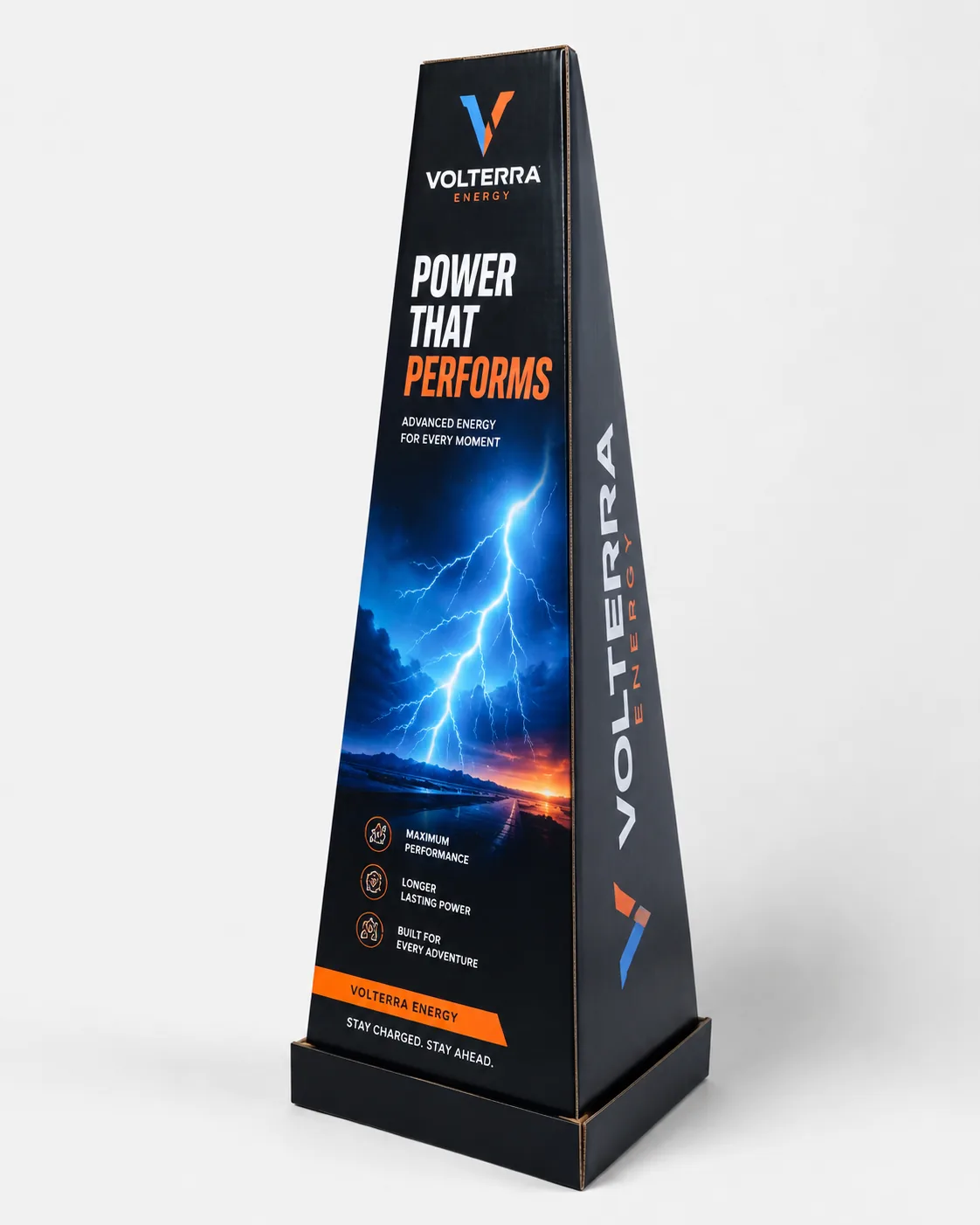 Kartonski display totemi